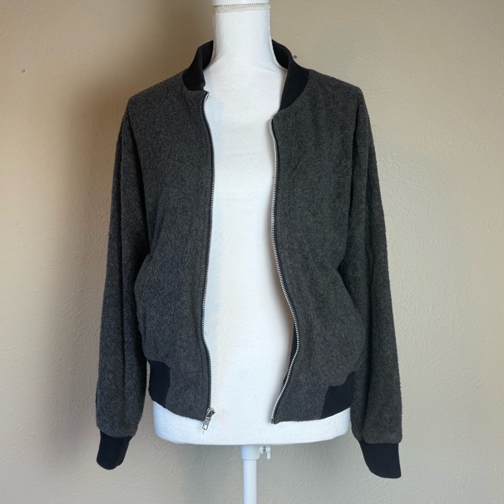 Urban Renewal Women’s Fleece Bomber Jacket